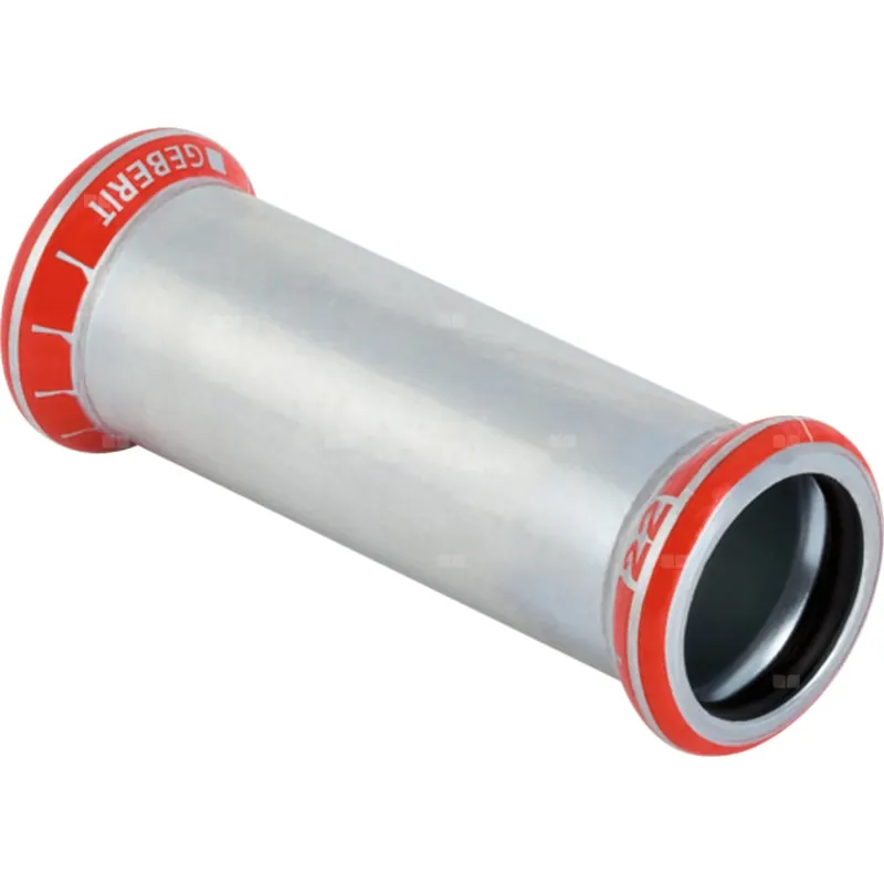 Bestseller Mufa GEBERIT Mapress C-Stahl przesuwna, stal (ocynk galwaniczny/elektrolityczny) (ocynk), 76.1 mm, DN 65 x 76.1 mm x DN 65 (mufa zaprasowywana x mufa zaprasowywana), (głębokość 55 mm) z uszczelką