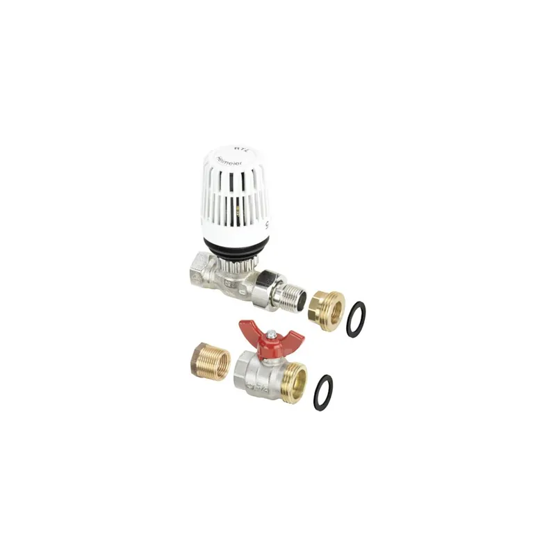 Premium Zestaw ogranicznika temperatury na powrocie nr wzoru 1255.1 DN 25