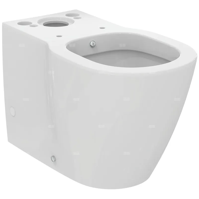Miska przyścienna blisko połączona 365x665x400 mm, umywalka, odpływ poziomy - CONNECT Wyjątkowa oferta