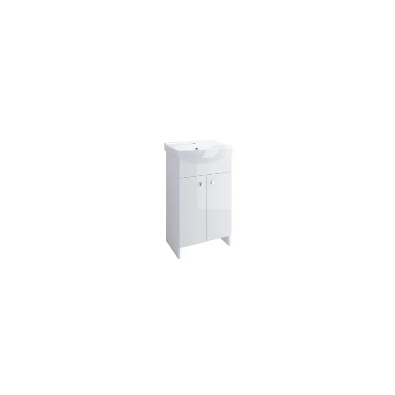 Oferta limitowana SET SATI CERSANIA 50 BIAŁY DSM (SZAFKA FSC MIX70% SGSCH-COC-007574+UM)