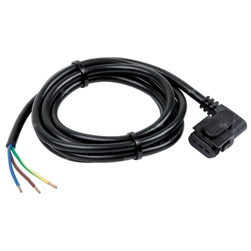 Wtyczka kątowa lewa z kablem 2 metry Oferta