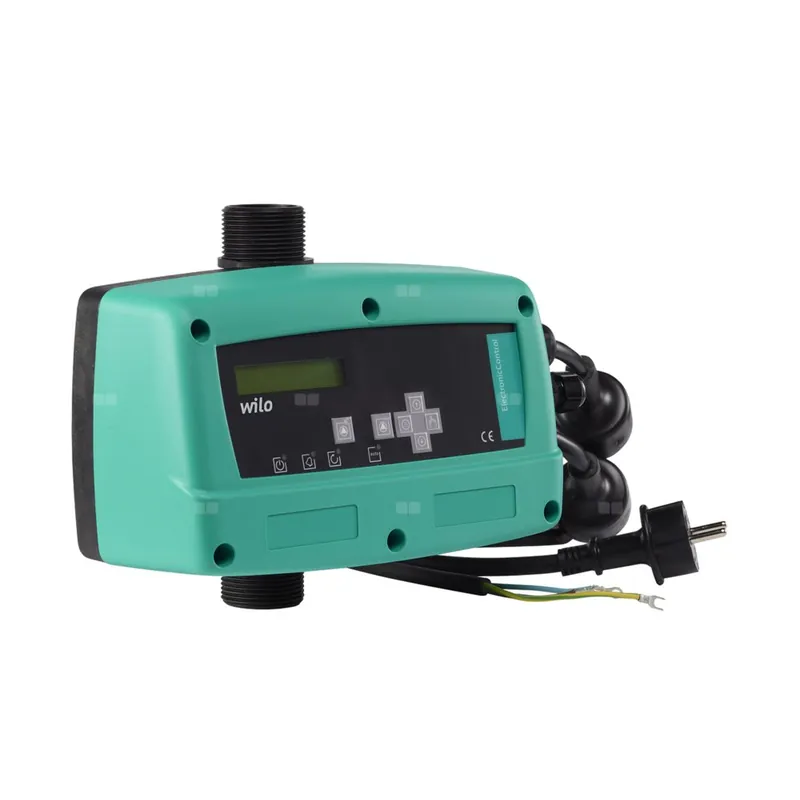 Dodaj do koszyka Przetwornica częstotliwości chłodzona wodą z wbudowanym czujnikiem ciśnienia i przepływu WILO ElectronicControl MM9 6A elektr. do pomp