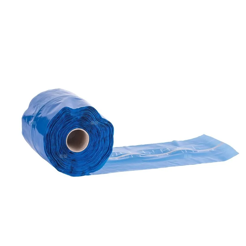 Hit sprzedaży Taśma ostrzegawcza z wkładką metalową szer. 20 cm, niebieska (1 rolka - 100m)