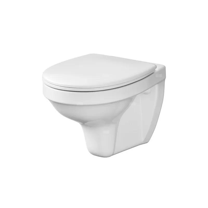 Miska WC zawieszana CERSANIT DELFI SET, ceramiczna, kolor biały, odpływ poziomy, spłukiwanie 3-6l Zamów dziś