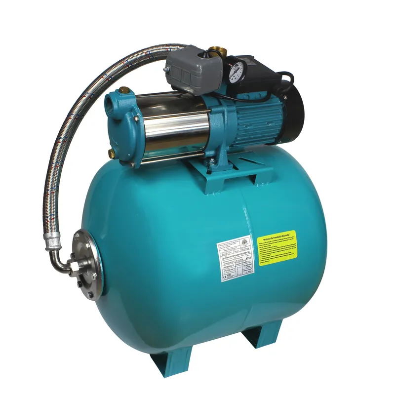 Bezpieczne zakupy Zestaw hydroforowy komplet Pompa MHI1300 INOX + zbiornik 80l