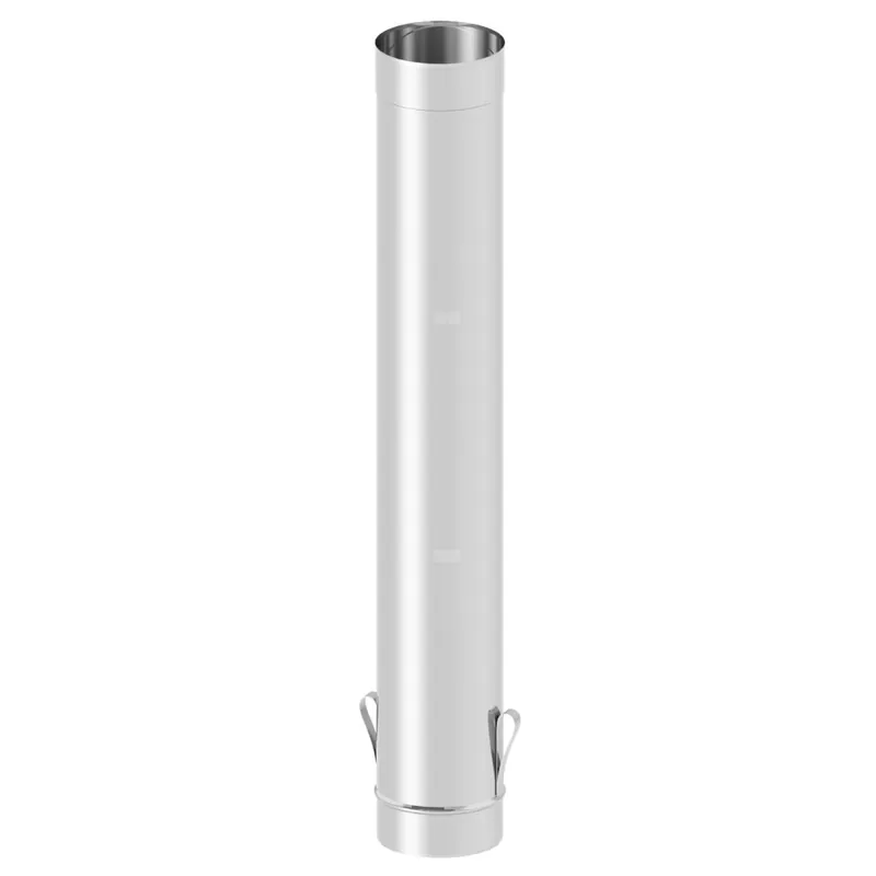 Taniej Rura dł. 1000mm fi130mm z uchwytami montażowymi EW0805130