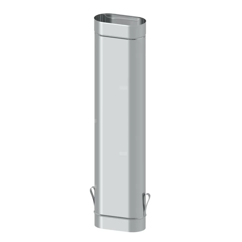 Bestseller Rura dł. 1000mm wym.100x180mm z uchwytami montażowymi