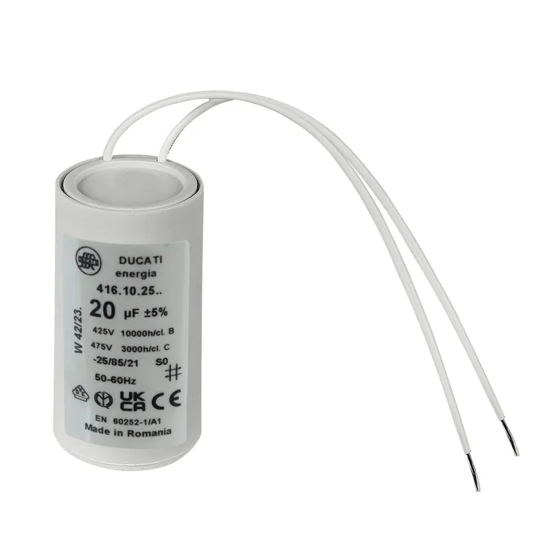 Kondensator 20uF złącze kabel Pedrollo Obniżka ceny