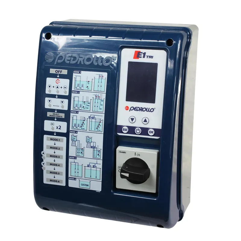 Sterownik silnika E1-TRI/1 400V (do 18A) Pedrollo Ostatnia szansa