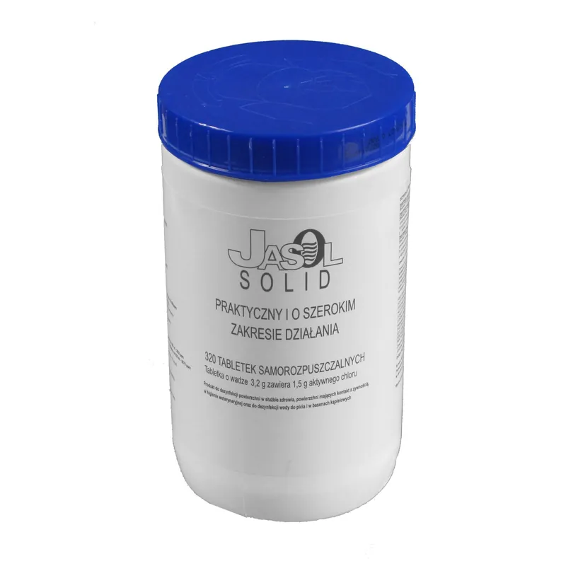 Tylko do końca tygodnia Preparat dezynfekcyjny JASOL SOLID 1kg - 320 tab.