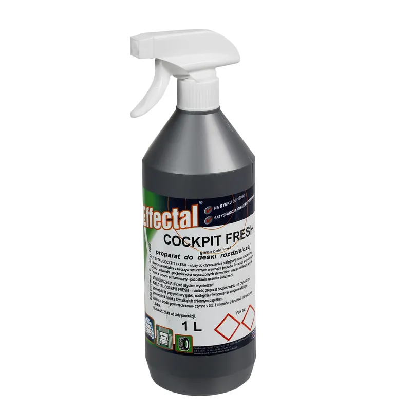 Środek do kokpitu Effectal Cockpit Fresh guma do żucia, z atomizerem 1kg Bestseller