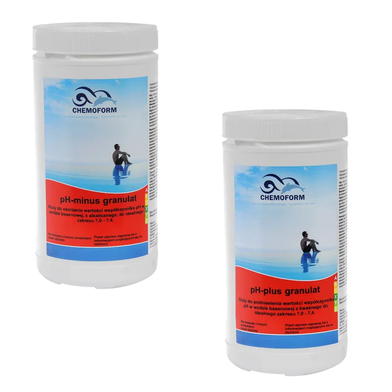 Kup teraz Chemia basenowa korekta PH-Plus PH-Minus 2x - Zestaw