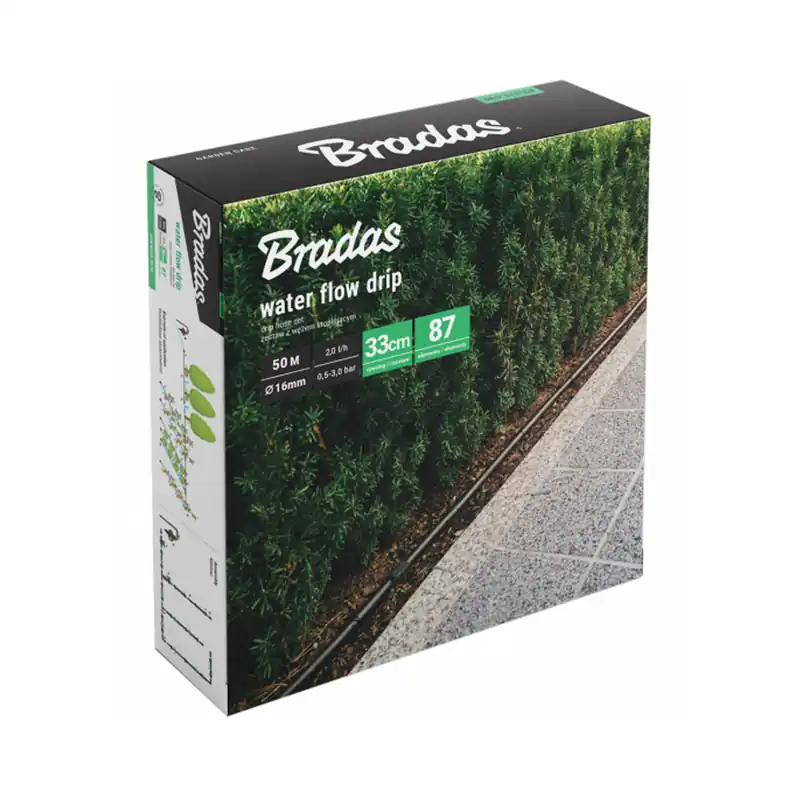 Kup teraz Zestaw z wężem kroplującym WATER FLOW DRIP - 50 m Bradas