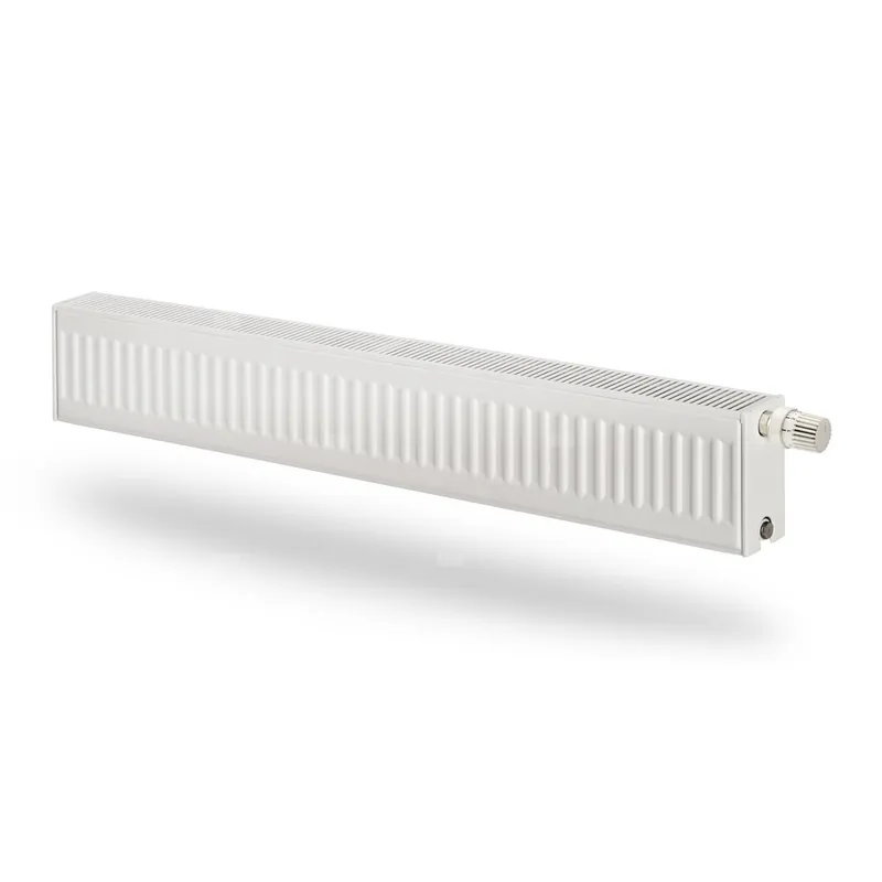 Grzejnik płytowy typ 21S PURMO Plint wym. 200 x 600 mm, kolor biały, moc 329 W, front Profilowany Ekspresowa dostawa