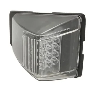 Hit sprzedaży Lampa kierunkowskazu bok L (kolor szkła przezroczysty, LED, z gniazdem, z przewodem) pasuje do VOLVO FM, FM II 09.05-