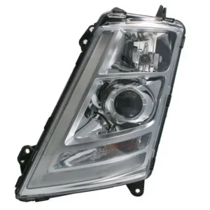 Rabat Reflektor L (D1S/H1/LED/PY21W, elektryczny, z doświetlaniem zakrętów, kolor wkładu chromowany, kolor kierunkowskazu przezroczysty) pasuje do VOLVO FH II 01.12-