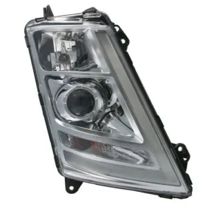 Reflektor P (D1S/H1/LED/PY21W, elektryczny, z doświetlaniem zakrętów, kolor wkładu chromowany, kolor kierunkowskazu przezroczysty) pasuje do VOLVO FH II 01.12- Wyprzedaż