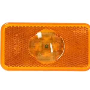Popularny Światło obrysowe L/P, żółty, LED, wys. 54mm, szer. 102mm, gł. 16/102mm, do zabudowy, 12/24V pasuje do VOLVO FH, FH12, FH16, FL10, FL12, FM, FM10, FM12, FM9 09.85-