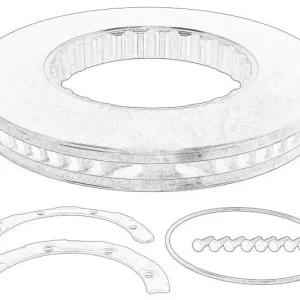Tarcza hamulcowa przód/tył L/P (434mmx45mm) pasuje do RVI, VOLVO pasuje do RVI MAGNUM, PREMIUM 2, VOLVO 7700, 7900, 8500, 8700, 8900, 9500, 9700, B11, B12, B6, B7, B9, FE, FE II, FH, FH II 09.90- Kup online