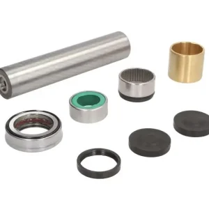 Zestaw naprawczy zwrotnicy (komplet na 1 koło, z łożyskiem, ze sworzniem 45mmx218mm) pasuje do RVI MIDLUM, VOLVO FL, FL II, FL III 01.00- Darmowy zwrot