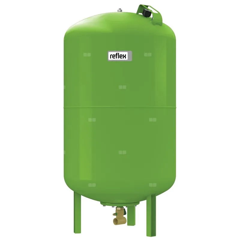 Bezpieczna płatność Naczynie wzbiorcze REFLEX DT 500, pojemność 500 l, 10 bar / 70‘C, kolor zielony, do instalacji C.W.U.