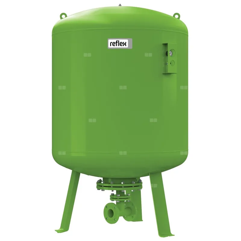 Zniżka Naczynie wzbiorcze REFLEX DT 1000/1000, pojemność 1000 l, 16 bar / 70‘C, kolor zielony, do instalacji C.W.U.