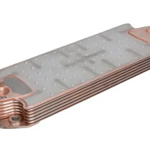 Najlepsza cena Chłodnica oleju (125x33x385mm, liczba żeber 6) pasuje do RVI KERAX, PREMIUM, PREMIUM 2, VOLVO B11, FM, FM II, FMX D11A-330-MIDR06.23.56B/41 04.96-