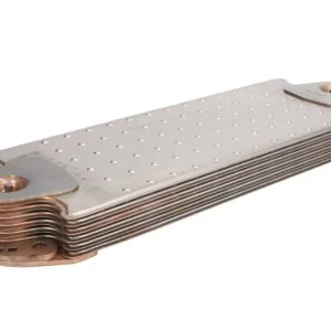 Chłodnica oleju silnikowego (125x33x385mm, liczba żeber 6) pasuje do RVI KERAX, PREMIUM, PREMIUM 2, VOLVO B11, B9, FH12, FH16, FM, FM II, FM12, NH12 D11A-370-MIDR06.23.56B/41 08.93- Kup teraz