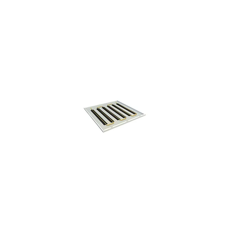Taniej GIACO KLIMA - PANEL STALOWY BIAŁY (RAL9010) PERFOROWANY, RURA MIEDŹ 12x 1,0 1030x 1030
