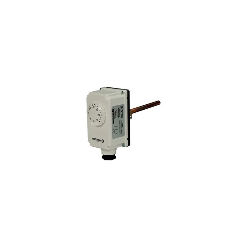TERMOSTAT Z KAPILARĄ BIMETALICZNY ZAKRES NASTAWY 0-90 st.C. 1/2" Obniżka ceny
