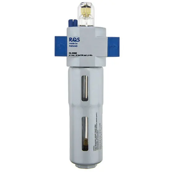Szybka wysyłka Naolejacz sprężonego powietrza RECTUS OL-1/4-MINI – RQFB OL- 1/4 MINI