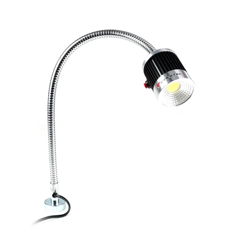 Magnetyczna lampa LED do maszyn z elastycznym ramieniem – 4 W, 230 V Ograniczona ilość