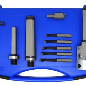 Mała precyzyjna głowica wytaczarska – zestaw z flycutterem, MK2/MK3, zakres 9–58 mm, 5 noży Dostępne od ręki