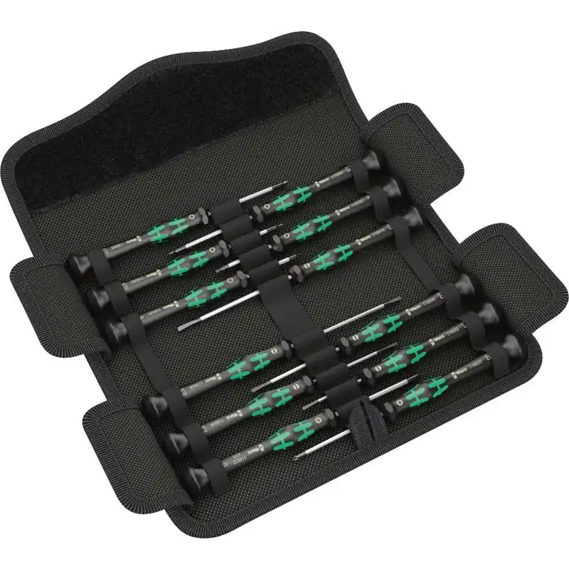 Popularny Wkrętaki do elektroniki Wera Kraftform Micro 12 Universal 1 (Zestaw 12 szt.), 073675