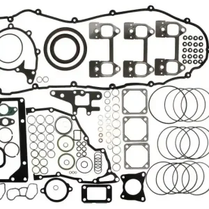 Bestseller Kompletny zestaw uszczelek silnika pasuje do RVI MIDLUM, PREMIUM 2, VOLVO 7500, 8500, 8700, 8900, 9400, B6, B7, FE, FE II, FL II, FL III, MAZ 200 D7E240-TCD2013L64V 01.91-