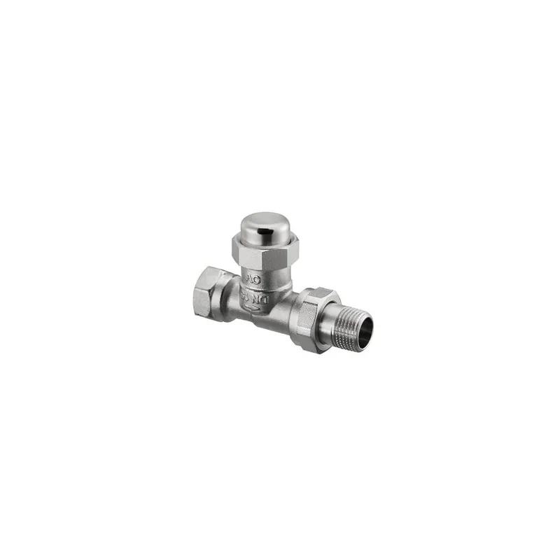Zawór powrotny Combi LR, DN 25, 1, PN10, mosiądz, prosty, niklowany Premium