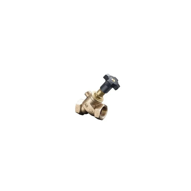Zawór skośny PN25, DN 10, R 3/8GW, z uszczelnieniem z PTFE, z brązu Wyprzedaż