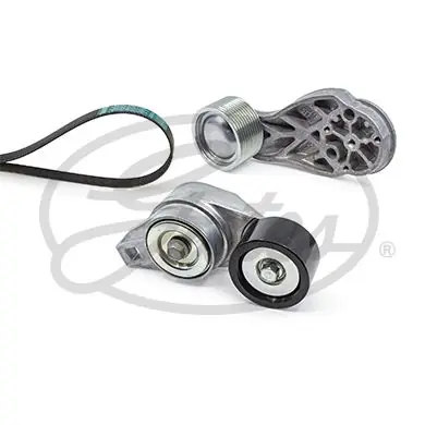 Kup teraz Zestaw pasków wielorowkowych z napinaczem pasuje do VOLVO FH, FH II D13A400 - D13H440 09.05-