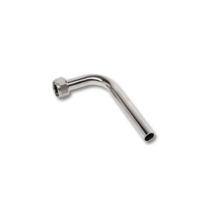 Łuk 90‘ SANHA 3fit Press dwuczęściowy, mosiądz (chromowanie), 1/2‘‘ (nz x zw) Bestseller