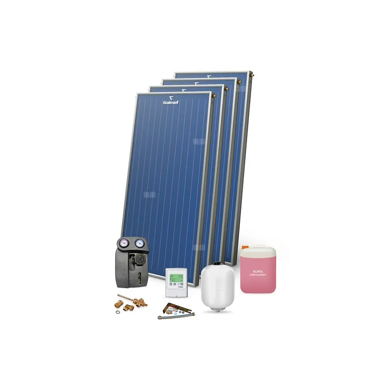Zestaw solarny Premium Maxi (4x KSG 21 Premium GT, bez wymiennika c.w.u.) Kup teraz