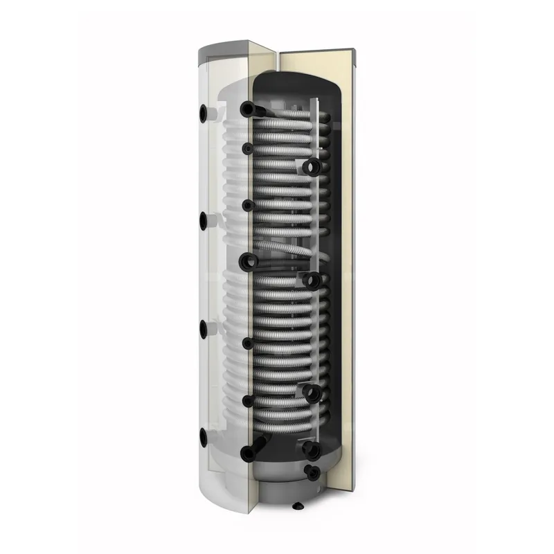 Akumulacyjny zbiornik warstwowy Multi-Inox 600 l. z weżownicą inox do c.w.u., izolacja Neodul, skay Promocja