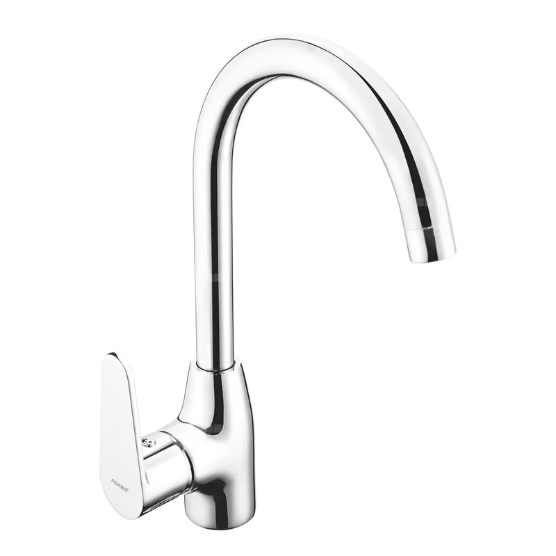 Bateria zlewozmywakowa stojąca FERRO ALGEO, kolor chrom, wys. 337 mm Sprawdź teraz