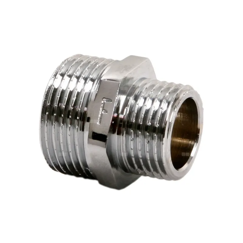 Bestseller Nypel FERRO redukcja, mosiądz (chrom), 3/4‘‘ x 1/2‘‘ (GZ)