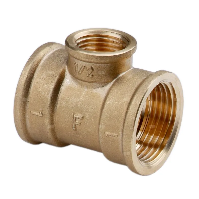Oferta Trójnik FERRO redukcja mosiądz 1‘‘ x 3/4‘‘ x 1‘‘ GW, kolor żółty