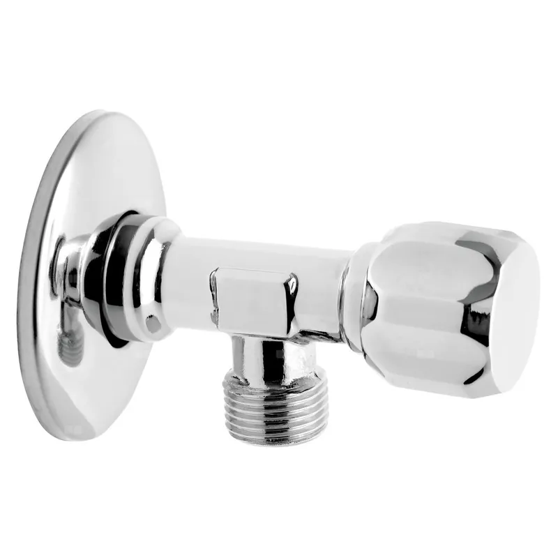Łatwy zwrot Zawór wodny FERRO Kątowy grzybkowy GZ 1/2‘‘ x GZ 3/8‘‘