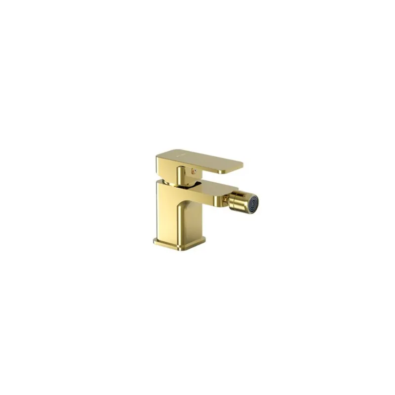 LOFT GOLD Bateria bidetowa stojąca z korkiem spustowym Premium